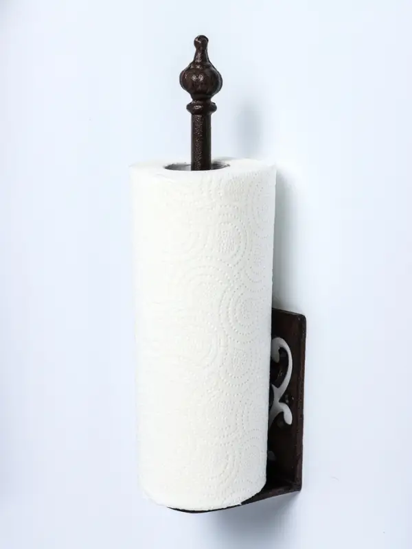 Сувенир чугун держатель д/полотенец "Узор" 10х8х32 см