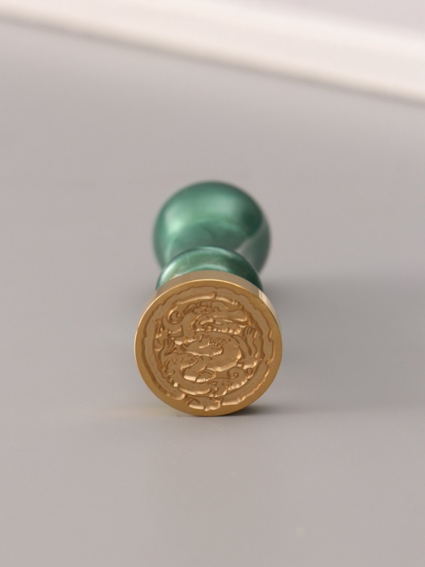 Сургучный набор "Дракон" печать, ручка, сургуч 12,5х10х3,6 см