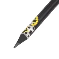 Карандаш чернографитный с ластиком ErichKrause &laquo;Sport DNA&raquo;, НВ, грифель d=2.2 мм, пластик, круглый в тубусе, МИКС