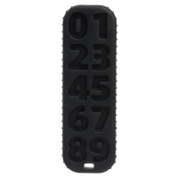 Прорезыватель для зубов Крошка Я &laquo;Пульт детский&raquo;, цвет черный, размер 16 см