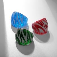 Кольцо &laquo;Муранское стекло&raquo; волны, цвет МИКС