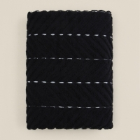 Коврик махровый SL HOME: Lines "Дарк Маре" 50х70 см, 100% хлопок, 750 г/м2