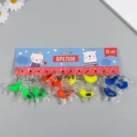 Фонарик брелок для ключей на кольце &laquo;Лев&raquo;, мигает, МИКС