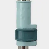 Водосгон для пола, силиконовый поворотный сгон 60 см, черенок нерж. сталь 58-97 см