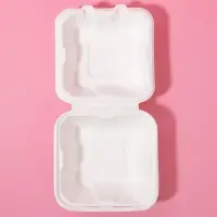 Набор для бенто-торта со свечой, кондитерская упаковка &laquo;Счастье есть&raquo;, 15,4 х 15,2 х 8,8 см