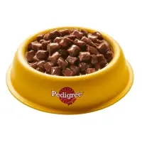 Влажный корм Pedigree для щенков, говядина в соусе, пауч, 85 г