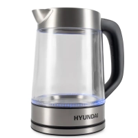 Чайник HYK-G4015 1,7л 2200Вт черный (стекло)