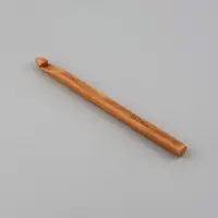 Крючок для вязания, бамбуковый, d=10 мм, 15 см
