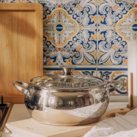 Кастрюля из нержавеющей стали SL Home &laquo;Олла&raquo;, 5,2 л, d=24 см, h=11,5 см, с крышкой, капсульное дно, индукция