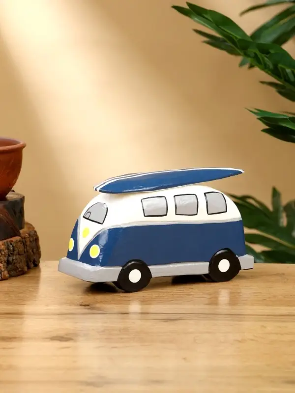 Сувенир &laquo;Микроавтобус&raquo;, 17&times;6&times;9.5 см, дерево, синий