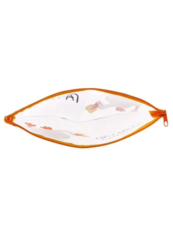 Пенал школьный, на молнии, МИКС