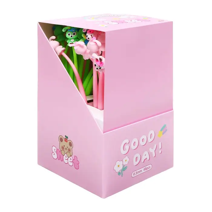 Ручка - прикол гелевая &laquo;Зайчик&raquo;, синий стержень, МИКС