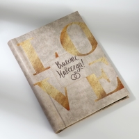 Фотоальбом &laquo;Вместе навсегда&raquo;, 20 магнитных листов, цвет страниц чёрный