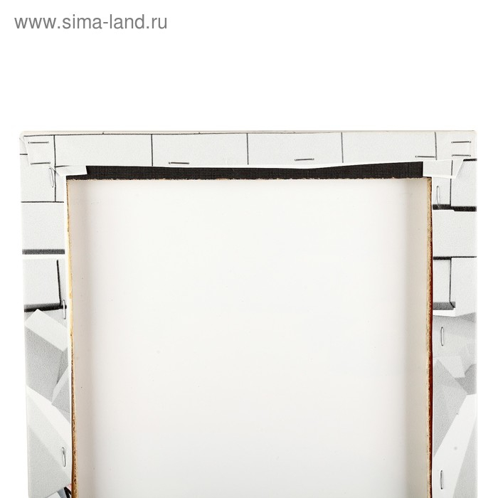 Модульная картина "Красный автомобиль" (2-25х50, 30х60 см) 60х80 см