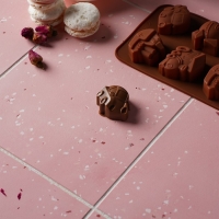 Форма для мармелада Доляна &laquo;Машинки&raquo;, силикон, 21&times;11 см, 8 ячеек (4,3&times;3,5 см), цвет коричневый