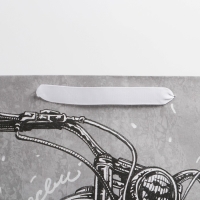 Пакет подарочный крафтовый вертикальный, упаковка, &laquo;Первому во всём&raquo;, L 31 х 40 х 11,5 см