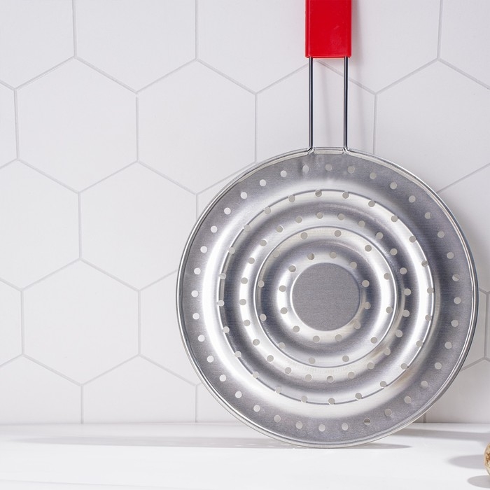 Рассекатель огня Доляна &laquo;Стандарт&raquo;, d=19,5 см, нескладная ручка