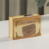 Салфетница керамическая &laquo;Домик в деревне&raquo;, 11,7&times;4&times;8 см