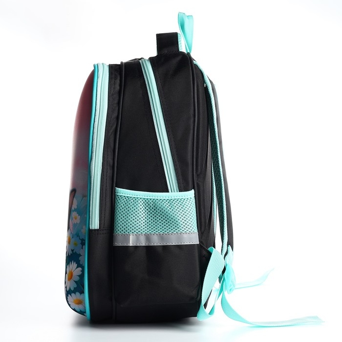 Рюкзак школьный каркасный 39х30х14 см &laquo;1 сентября: Милые котята&raquo;