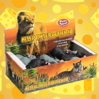 Фигурка животного тянущаяся &laquo;Мышка&raquo;, МИКС