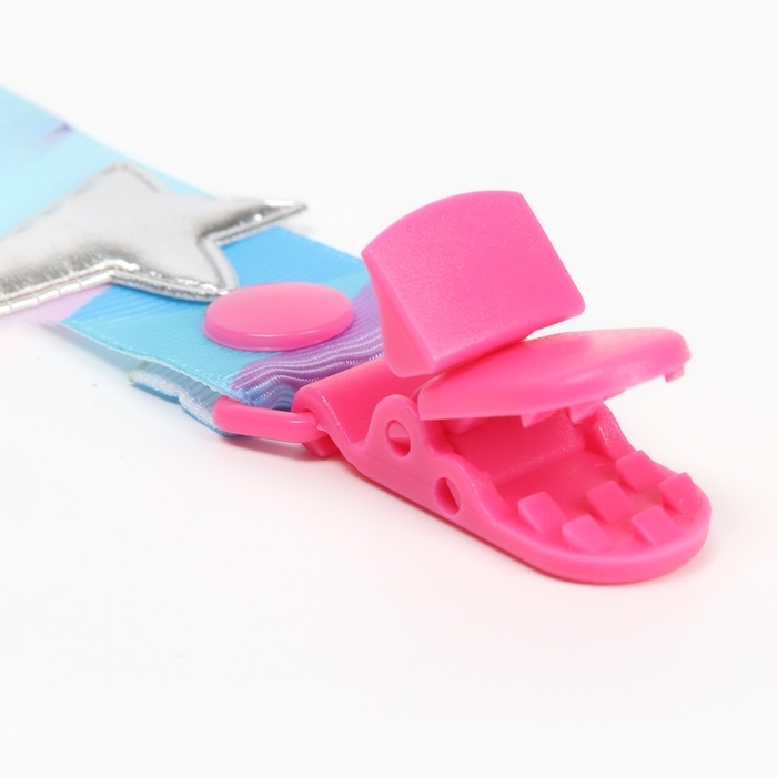 Держатель для соски - пустышки &laquo;Звёздочка&raquo;, на ленте