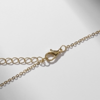 Кулон &laquo;Прелесть&raquo; газировка, цвет синий в золоте, 40 см