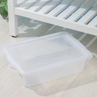 Контейнер для хранения с крышкой Porter, 8 л, 43&times;31,5&times;11 см, цвет прозрачный