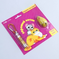 Игрушка для кошек лазер+мышь &laquo;&lrm;Хороший котик&raquo;&lrm;