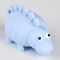 Мяч детский резиновый ёжка световой &laquo;Дино&raquo;, цвета МИКС , в шоубоксе