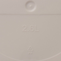 Горшок для цветов с поддоном Saffron, 2,6 л, d=17,6 см, h=16,2 см, пластиковый, цвет бежевый