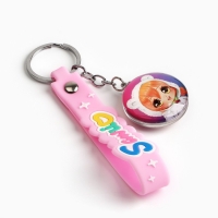 Брелок для ключей детский аниме &laquo;Девочка-медвежонок&raquo;, 3.5 х 14 см