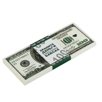 Пачка купюр для выкупа на свадьбу &laquo;100$&raquo;, (набор 80 шт), 15 х 6 см.
