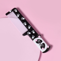 Расчёска фигурная &laquo;Милая панда&raquo;, 14,5 &times; 3,5 см