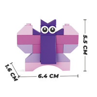 Конструктор &laquo;Средний набор для творчества&raquo;, 600 деталей