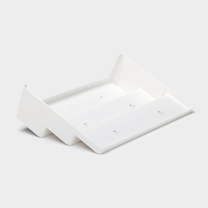 Подставка для специй 3 яруса Griten, 36,5&times;24&times;8,5 см, цвет белый