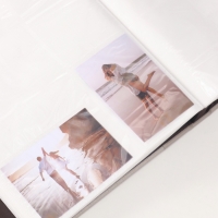 Фотоальбом на 500 фото 10х15 см "Вязаный узор" кожзам, серый, в коробке 5,5х32,5х34 см