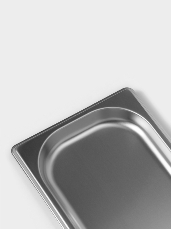 Гастроемкость 1/4x20 мм, 265*162*20 мм, толщина 0,8 мм