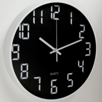 Часы настенные интерьерные &laquo;Классика&raquo;, плавный ход, d-30 см