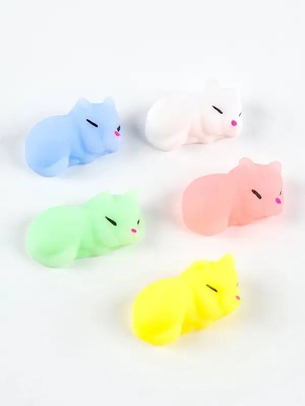 Антистресс сквиш мялка &laquo;Мяу&raquo;, в банке