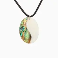 Кулон "Морской бриз" ракушка 25,5 см, цв. перламутр