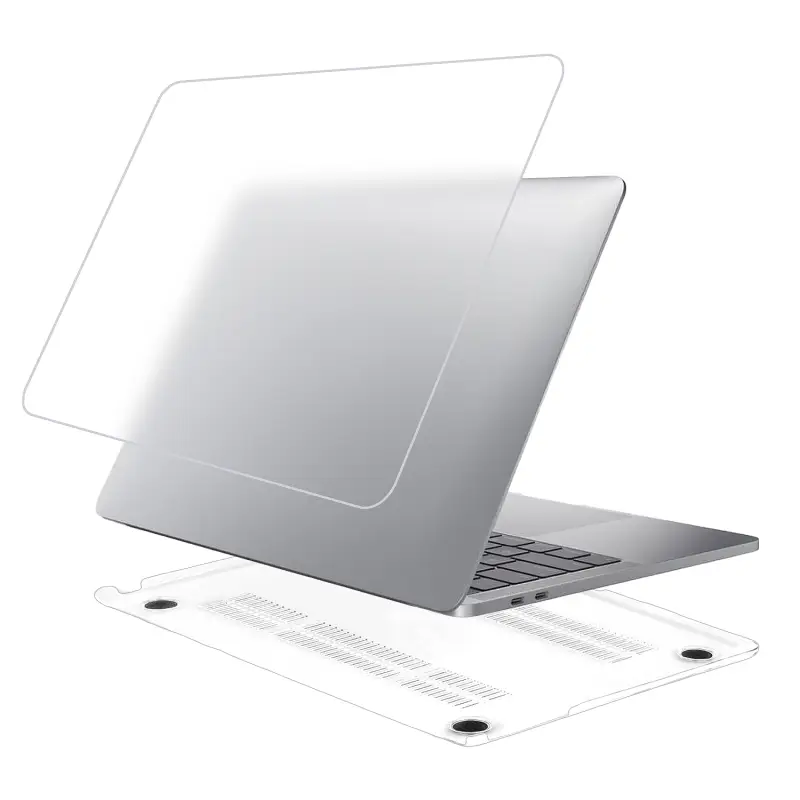 Чехол Mbook Air 13 (2025/2024/2022) кристалл прозрачный (A2681 M2/A3113 M3/A3240 M4) (54шт/кор)
