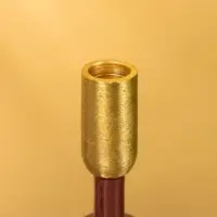 Подсвечник на 1 свечу "Сливовый" 10х10х31 см