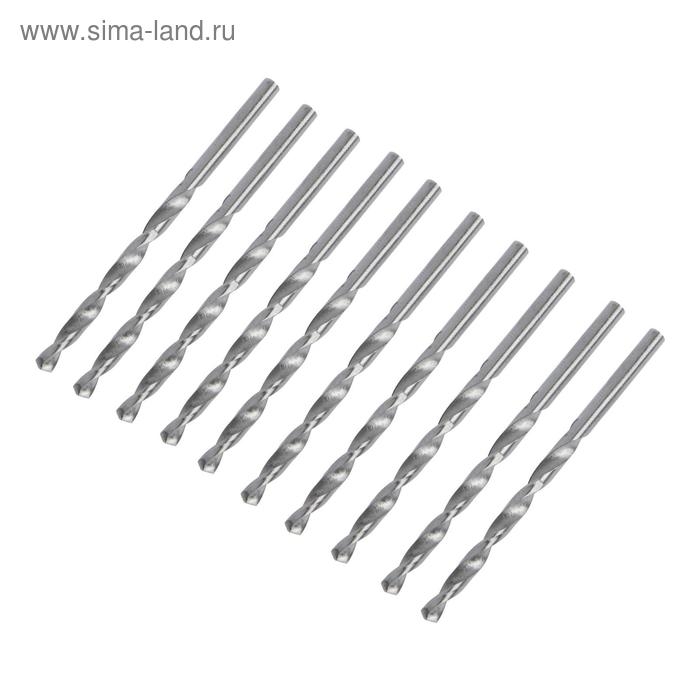 Сверло по металлу ЛОМ, HSS, цилиндрический хвостовик, 4&times;75 мм, 10 шт.