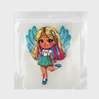 Термонаклейка с блёстками &laquo;Фея&raquo;, 14.2&times;18.5 см