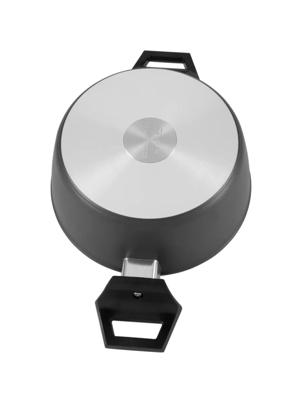 Кастрюля с крышкой 24 см Graphit-24C антипригарная 4,2 литра