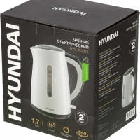 Чайник HYK-P2021 1.7л. 2200Вт белый