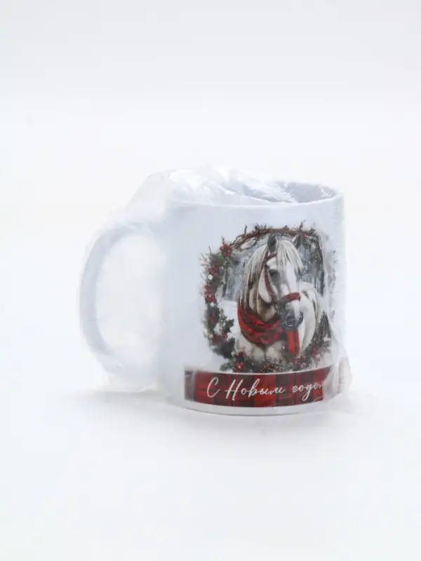Кружка керамическая новогодняя &laquo;Уюта в Новом году&raquo;, 320 мл