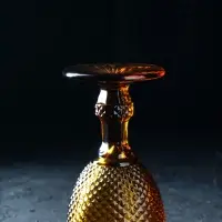 Бокал для вина Magistro &laquo;Вилеро&raquo;, 280 мл, 8&times;16,5 см, стекло, жёлтый