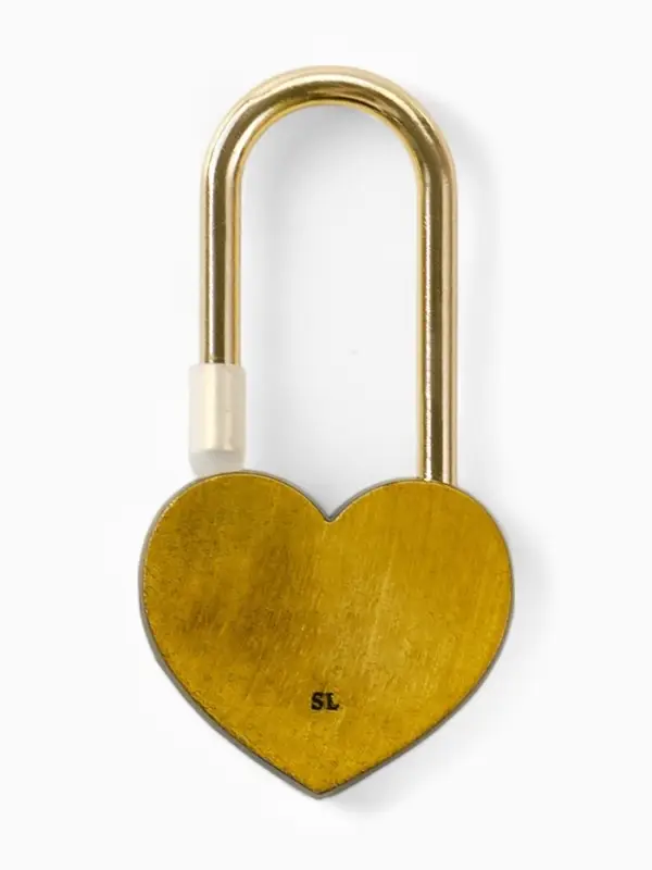 Замок свадебный &laquo;Сегодня и навсегда вместе&raquo;, 3.7 х 7.6 см.