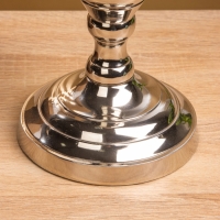 Подсвечник "Виктори" 13х13х29 см, алюминий